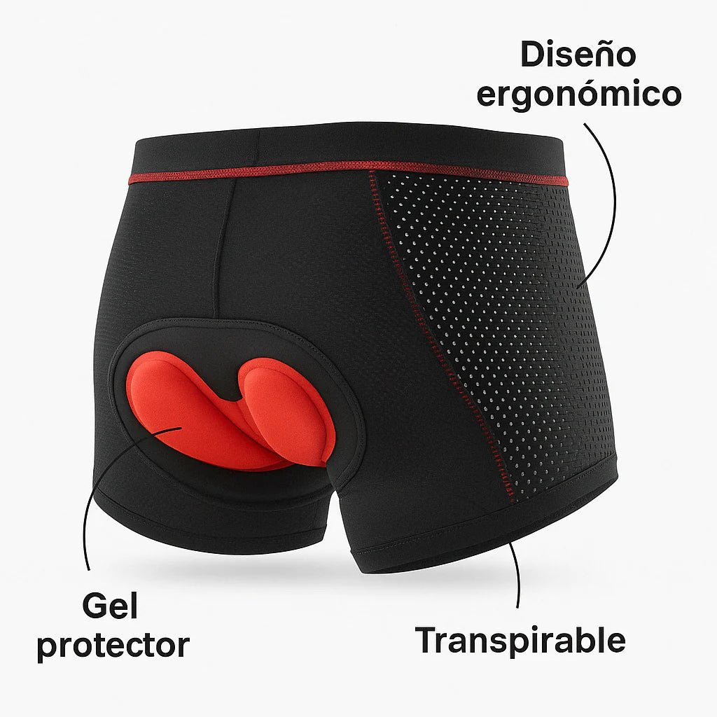 Calzoncillos con almohadilla Comfort+ - Motos y bicicletas - Hipnotelia