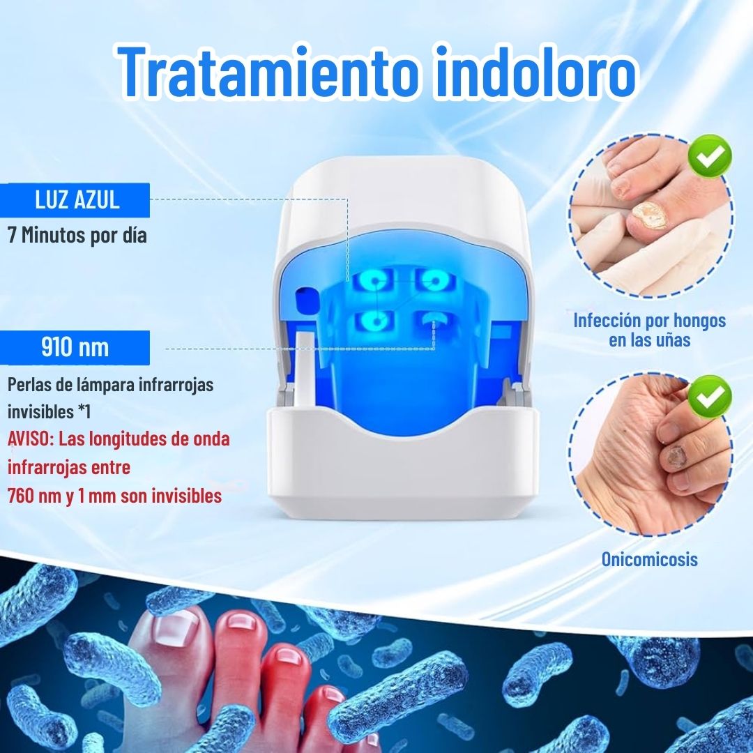 Láser para tratamiento de uñas - Hipnotelia