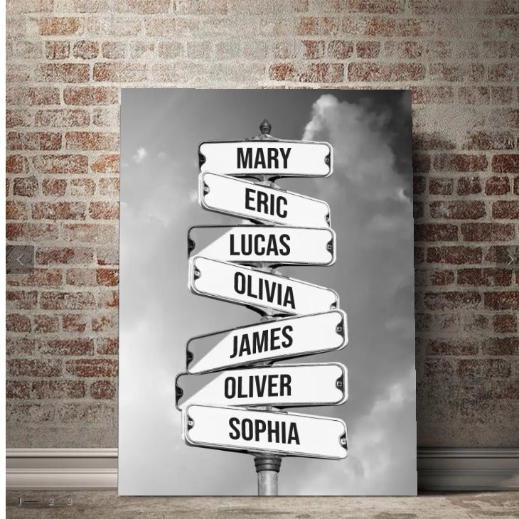 Lienzo personalizado "Familia" - Hipnotelia