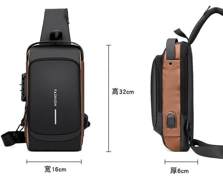 MOCHILA ANTIRROBO DE "VIBRANIUM" - Hipnotelia