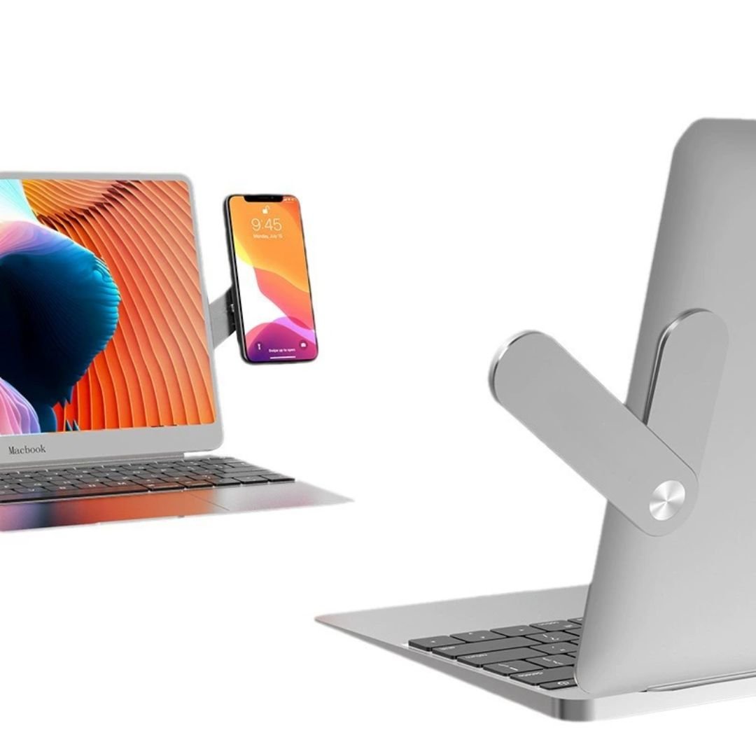 Soporte magnético extensible para celular y laptop - Hipnotelia