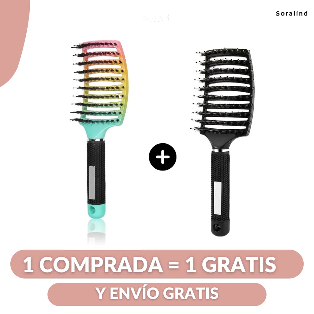 Cepillo ergonómico para el cabello - Hipnotelia