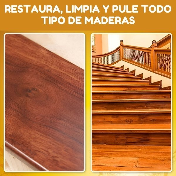 Cera de abejas para madera