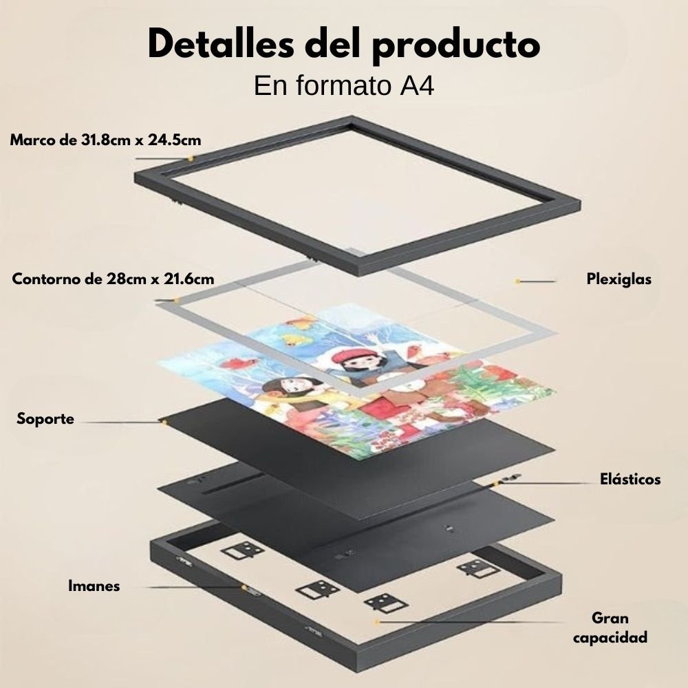 Marco para dibujos - Hipnotelia