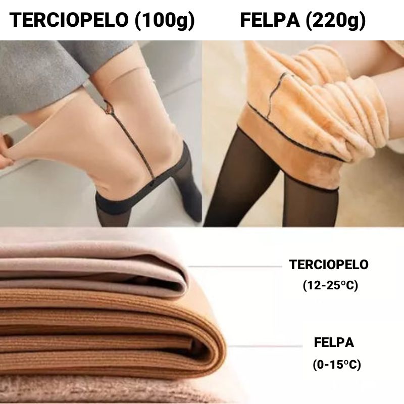 Pantimedias de felpa (Oferta 1 comprado = 1 gratis) - Hipnotelia