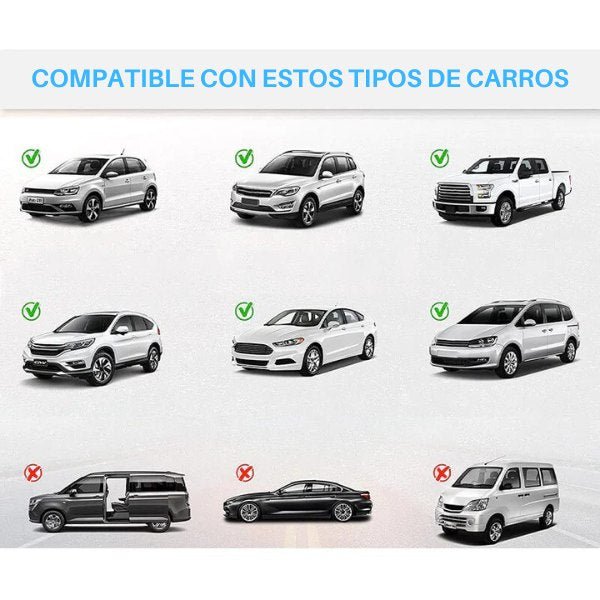 Parasoles de carro - Protección UV del 99%