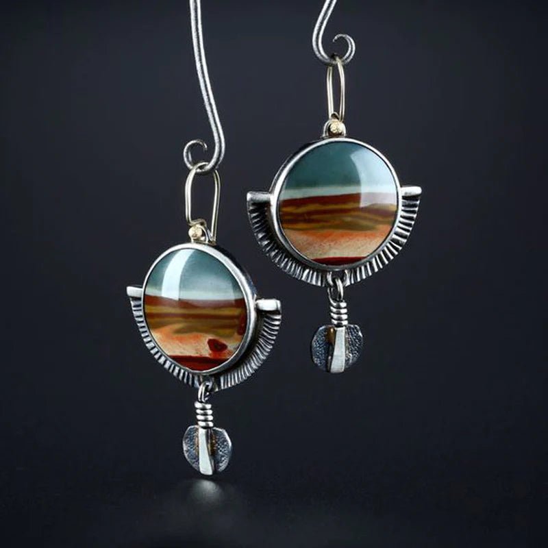 Pendientes creativos de estilo étnico - Hipnotelia