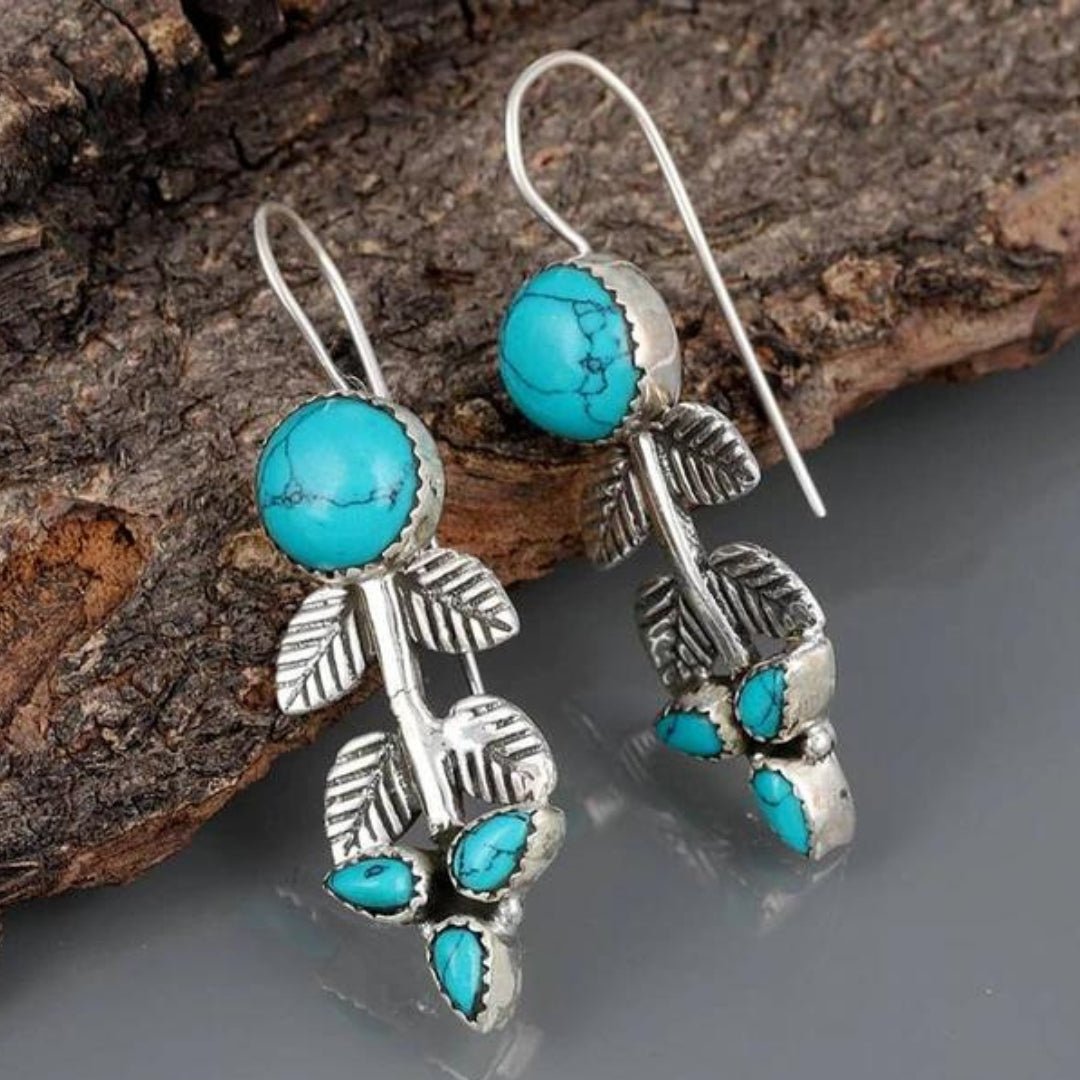 Pendientes hojas de ópalo - Hipnotelia