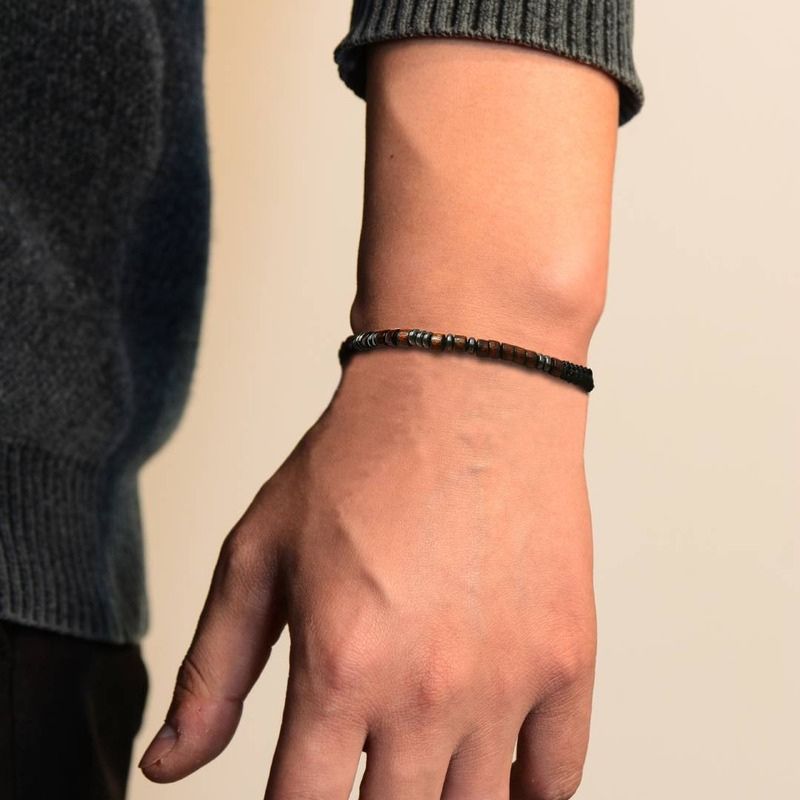 Pulsera de código Morse para hombres - Hipnotelia