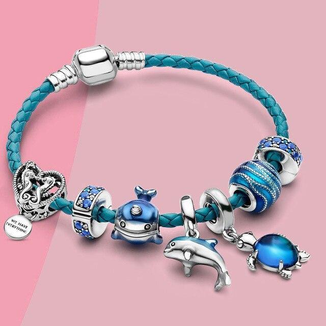 Pulsera + dijes con motivos marinos - Hipnotelia