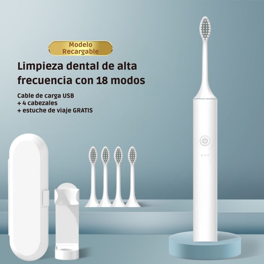 Cepillo Dental Eléctrico Sónico - Hipnotelia
