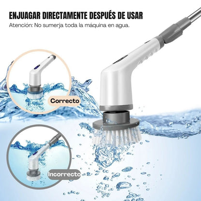 Cepillo Eléctrico Giratorio Multifuncion - Hipnotelia