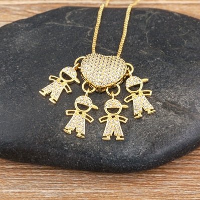 Collar Amor de Mamá - 1 a 5 colgantes - Hipnotelia