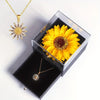 Collar de Girasol Premium - Set de regalo completo - Hipnotelia