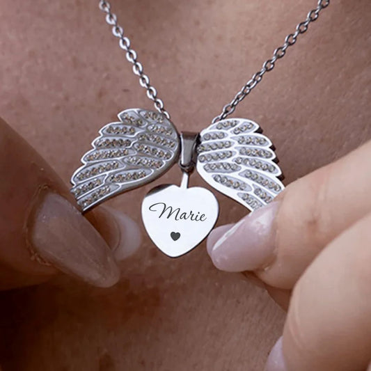 Collar "Mi ángel guardián" personalizable - Hipnotelia