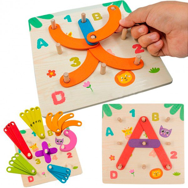 EduPop® Bloques ABC Montessori - Hipnotelia