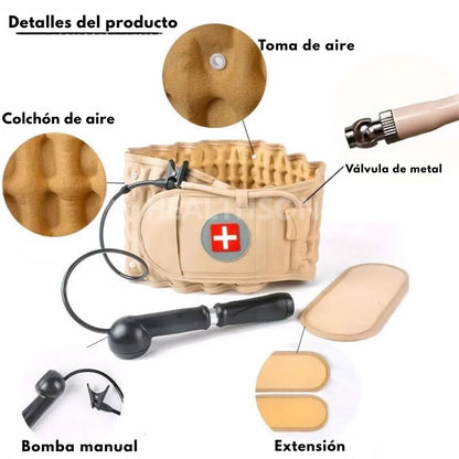 Faja lumbar de descompresión inflable - Hipnotelia