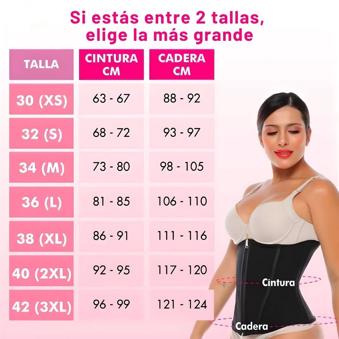 Faja Reductora con Cremallera y Broches ¡OFERTA 2X1! - Hipnotelia