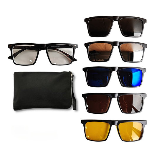Gafas de sol 6 en 1 para hombres + 40% OFF + ENVÍO GRATIS - Hipnotelia