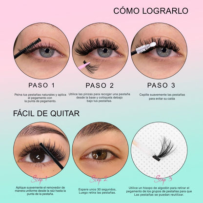 Kit de Extensiones de Pestañas – ¡OFERTA 3x1! - Hipnotelia