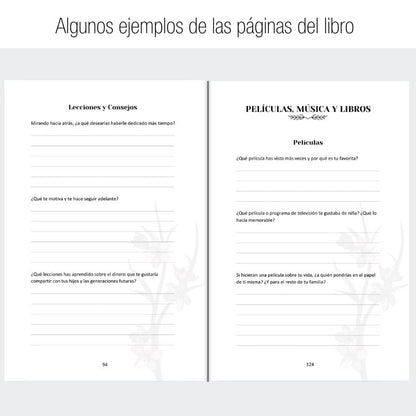 Libro - Mamá, Cuéntame Tu Historia - Hipnotelia