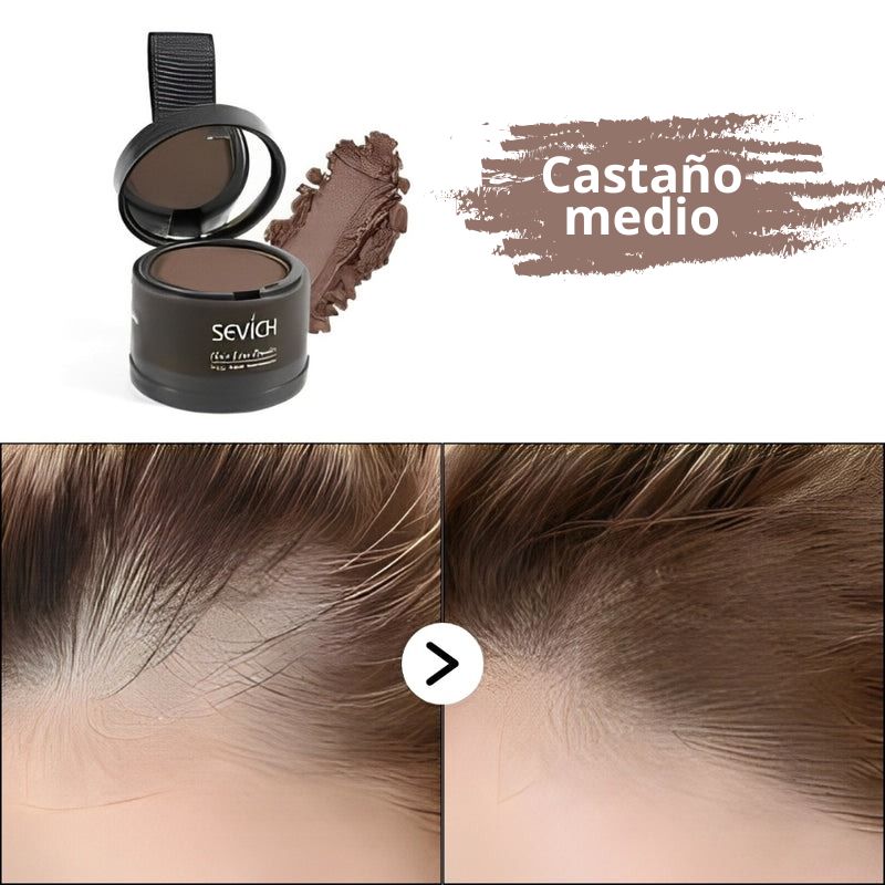 Maquillaje en polvo resistente al agua para el cabello - Hipnotelia