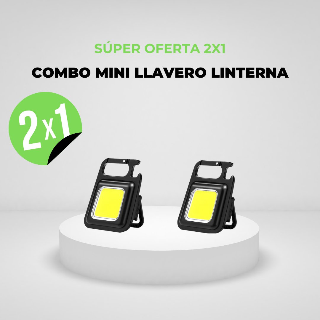 Mini linterna llavero led (Oferta 2x1) - Hipnotelia