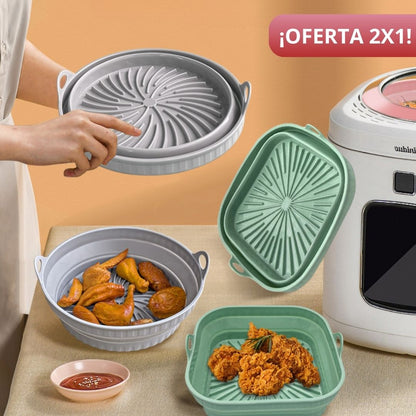 Moldes de silicón para freidora de aire - ¡Oferta 2x1! - Hipnotelia