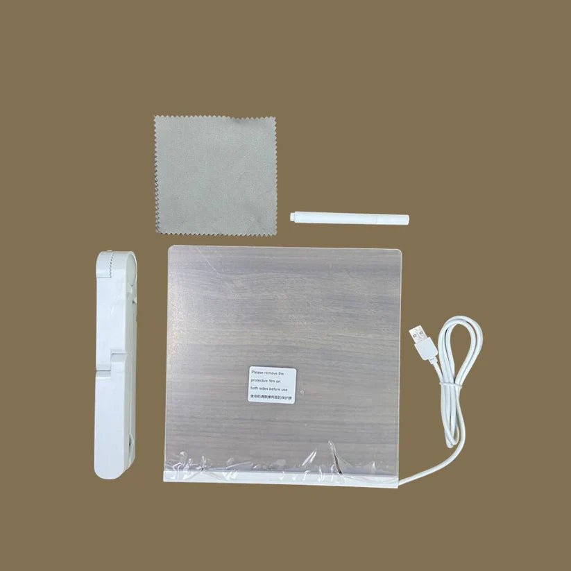 Pizarra de dibujo de escritura con LED para niños - Hipnotelia