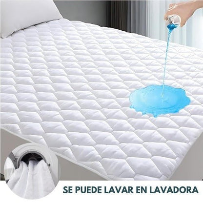 Protector para Colchón PerfectCover™ | Impermeable, Antifluido y Acolchado - Hipnotelia