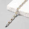 Pulsera magnética de corazones en acero inoxidable - Hipnotelia