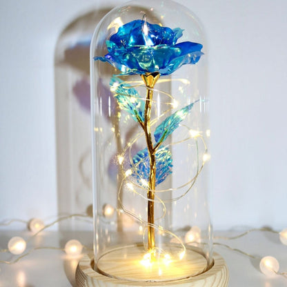 Rosa Encantada con Luces LED - Hipnotelia