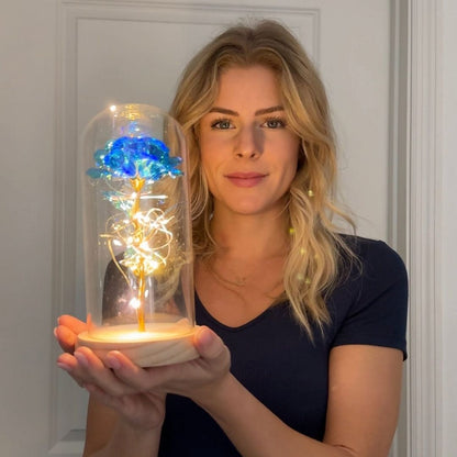 Rosa Encantada con Luces LED - Hipnotelia