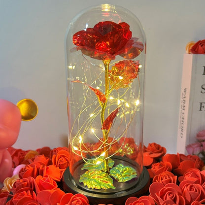 Rosa Encantada con Luces LED - Hipnotelia