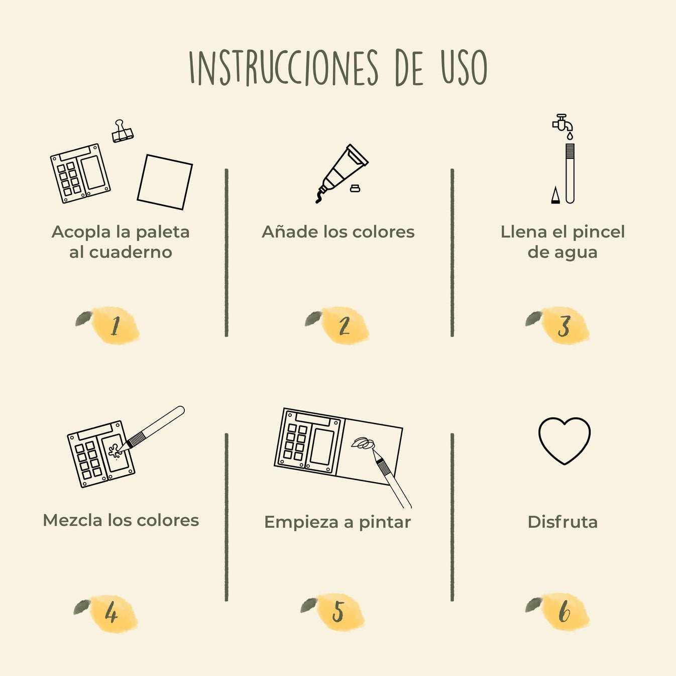 Set de Mini - Acuarelas - Hipnotelia