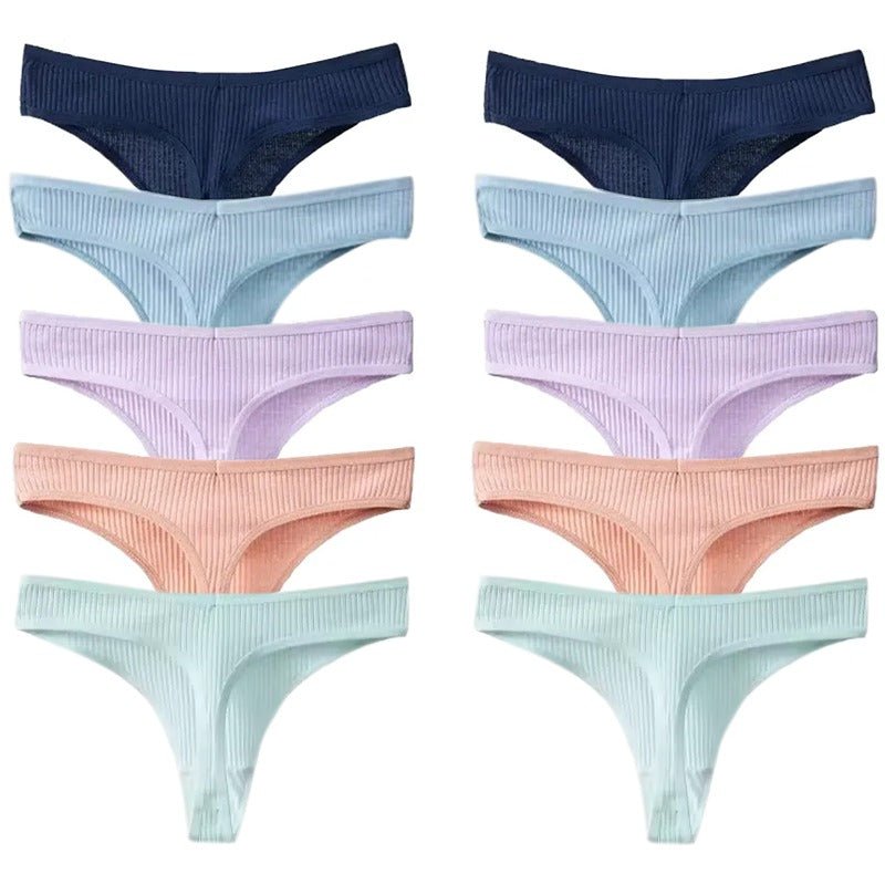 Tangas CottonComfort - Compra 5 y llévate 10 - Hipnotelia