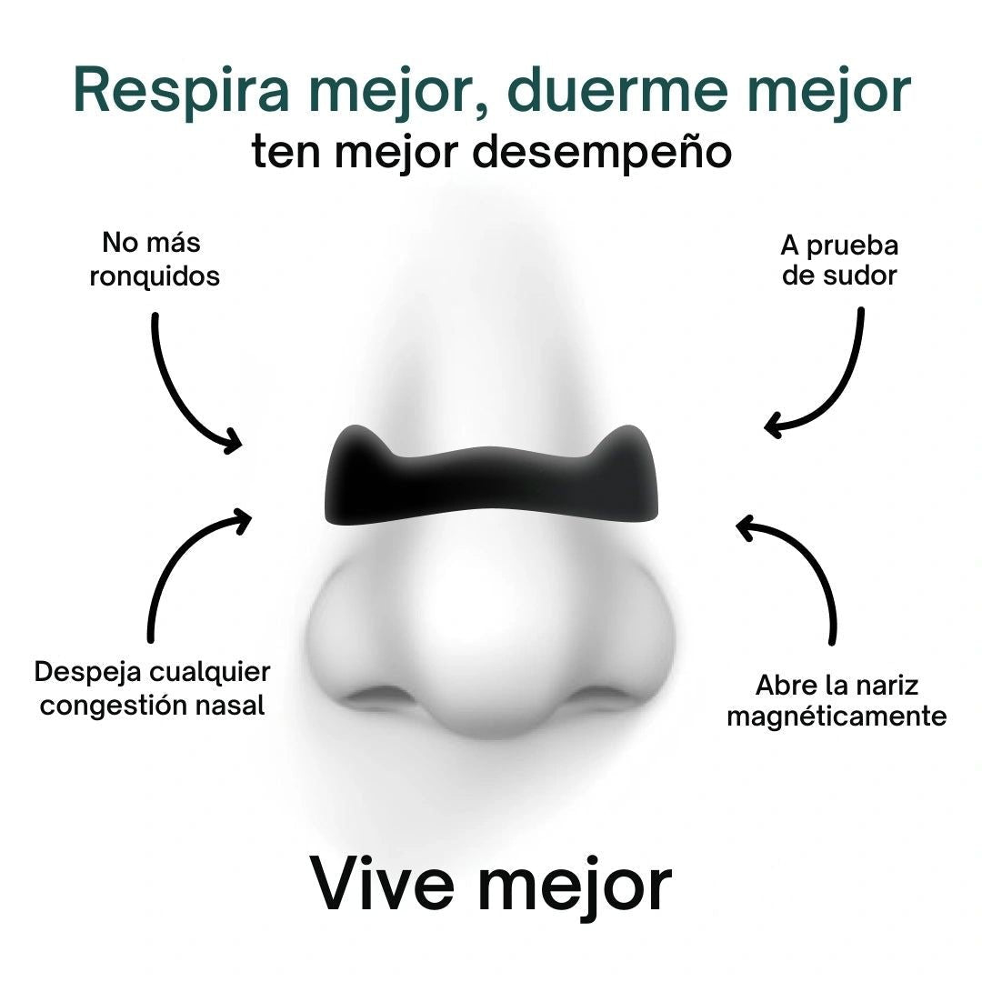 Tiras Nasales Magnéticas - Hipnotelia