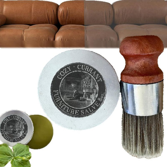 Ungüento y cepillo para muebles - Hipnotelia