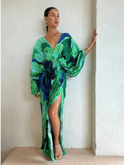 Vestido Laura Plisado y Elegante - Hipnotelia
