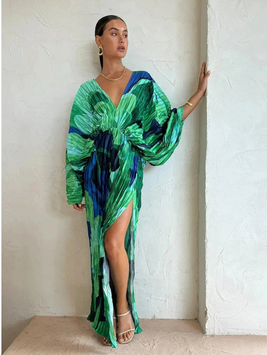Vestido Laura Plisado y Elegante - Hipnotelia