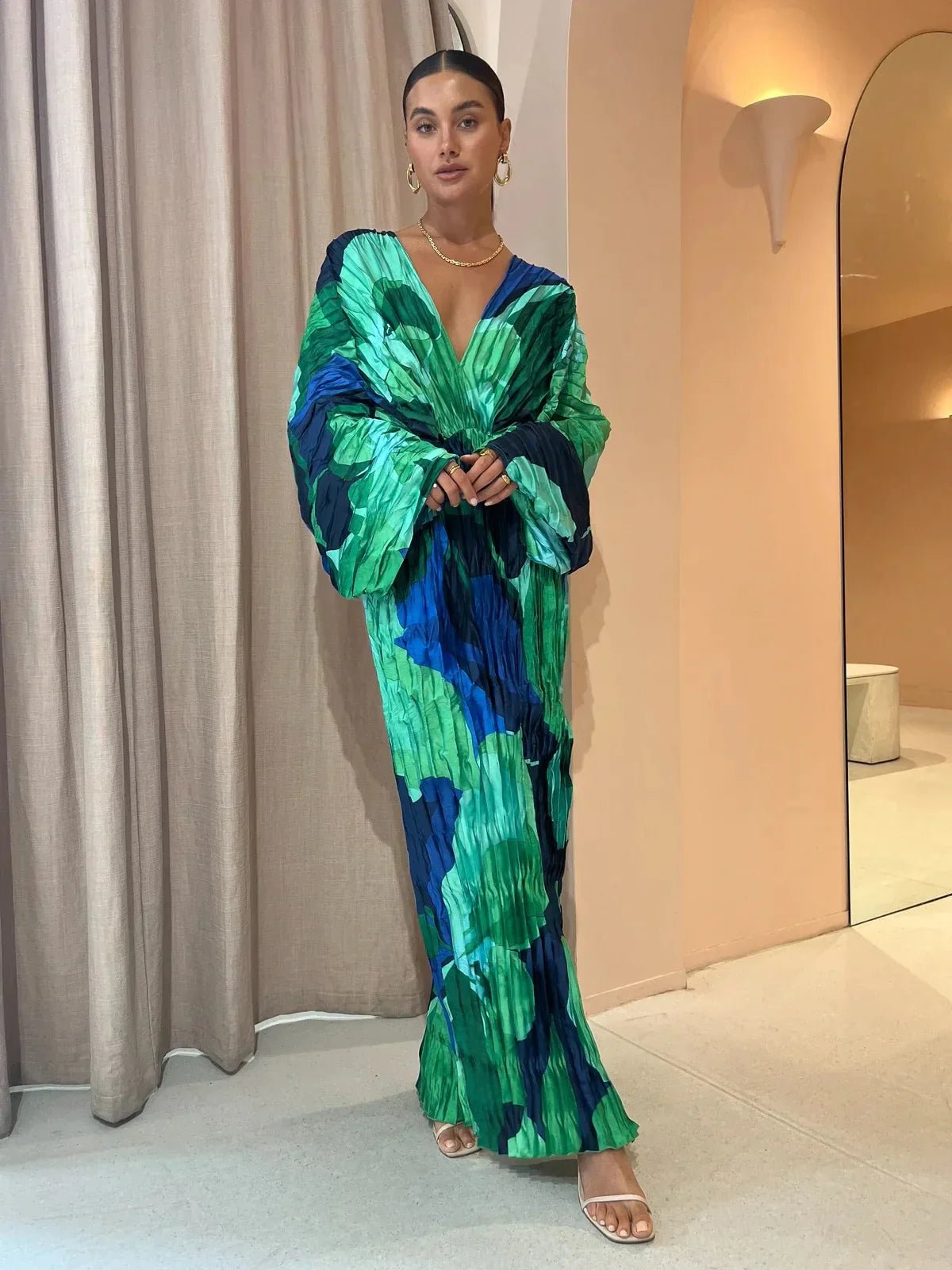Vestido Laura Plisado y Elegante - Hipnotelia