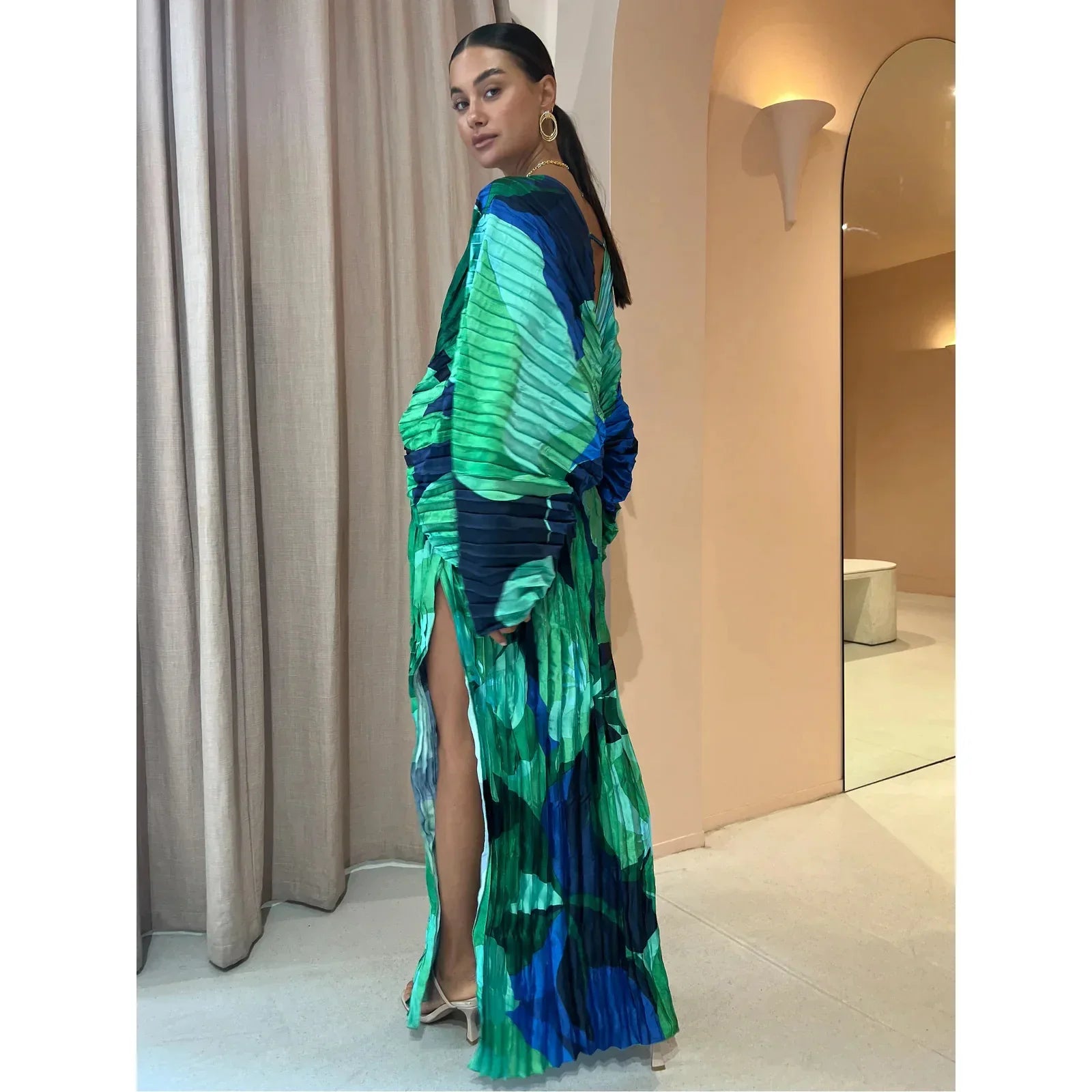 Vestido Laura Plisado y Elegante - Hipnotelia