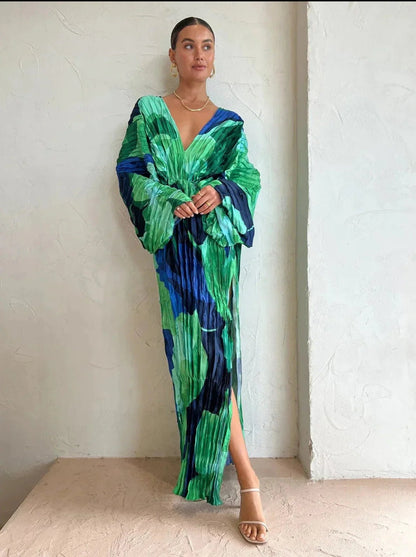 Vestido Laura Plisado y Elegante - Hipnotelia