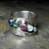 Anillo con cristales multicolor - Hipnotelia