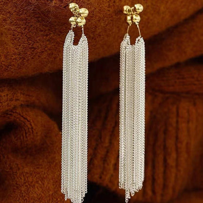 Aretes de cadenas largas - Hipnotelia