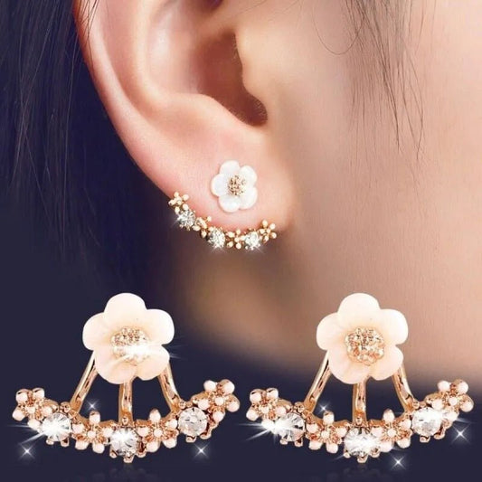 Aretes de margaritas