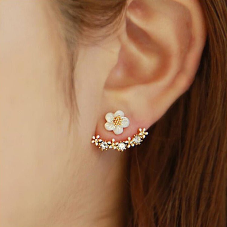 Aretes de margaritas