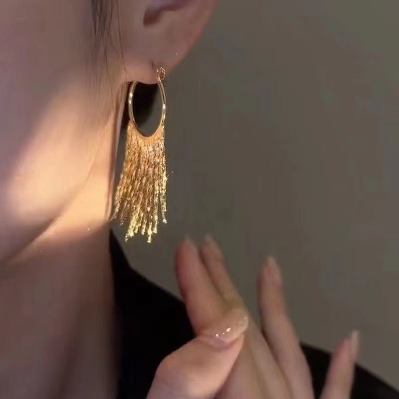 Aretes tipo cortina - Hipnotelia