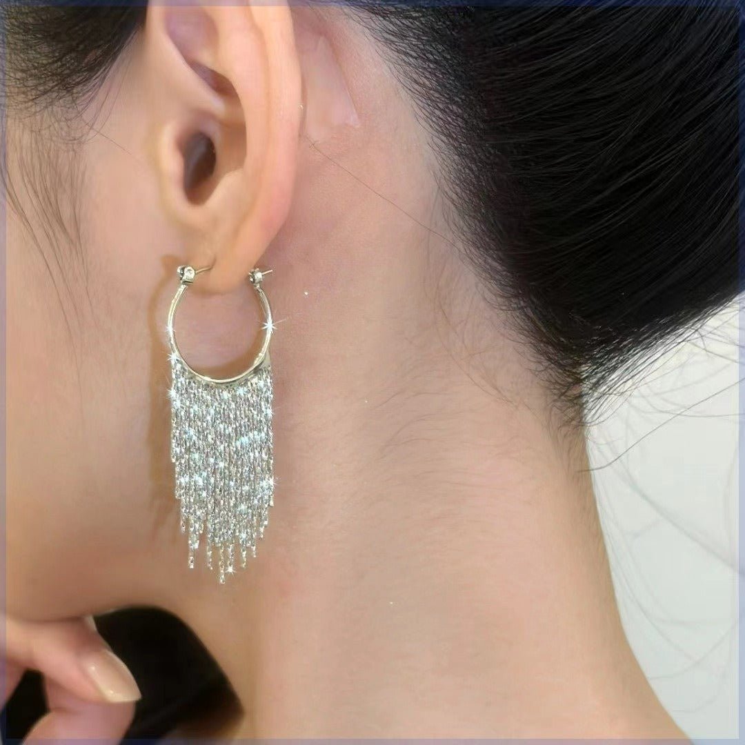 Aretes tipo cortina - Hipnotelia