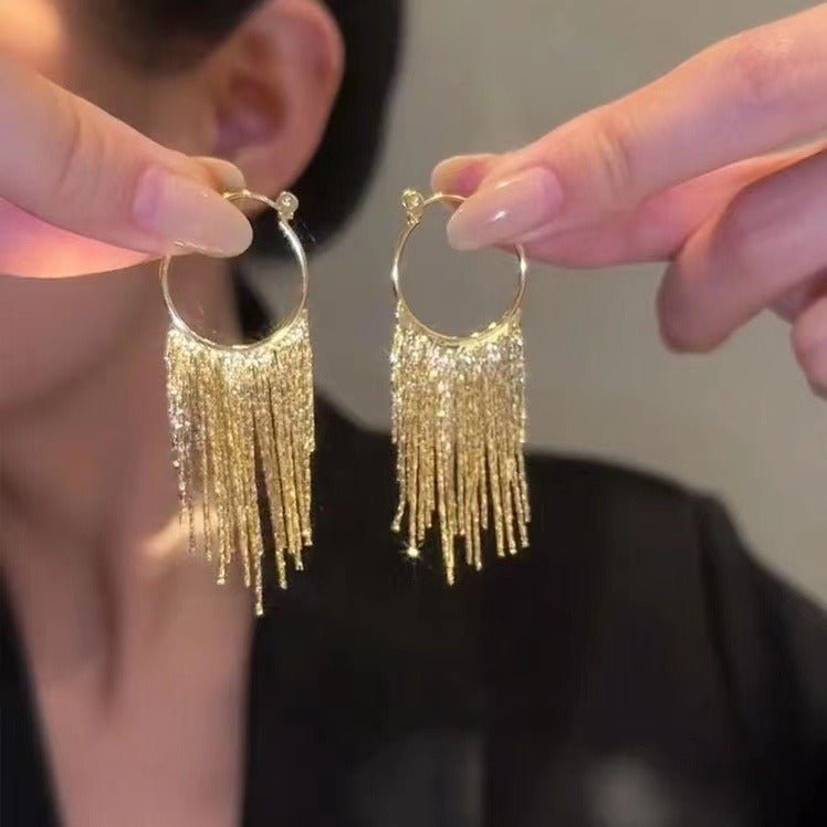 Aretes tipo cortina - Hipnotelia